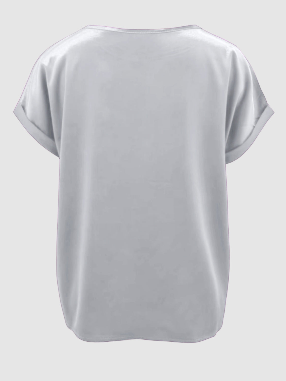 Round Neck Short Sleeve T-Shirt - Chic Innovations, LLC