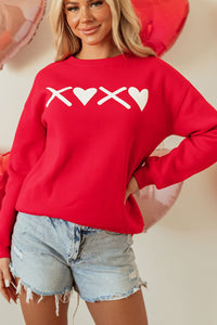 XOXO Drop Shoulder Sweatshirt