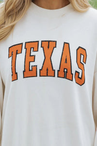 TEXAS   Dropped Shoulder Sweatshirt