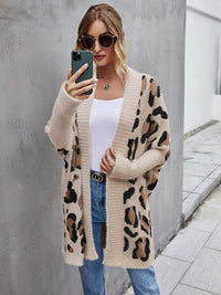 Leopard Fuzzy Cardigan