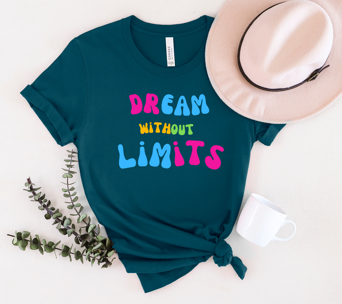 "Dream Without Limits" Motivational Tee