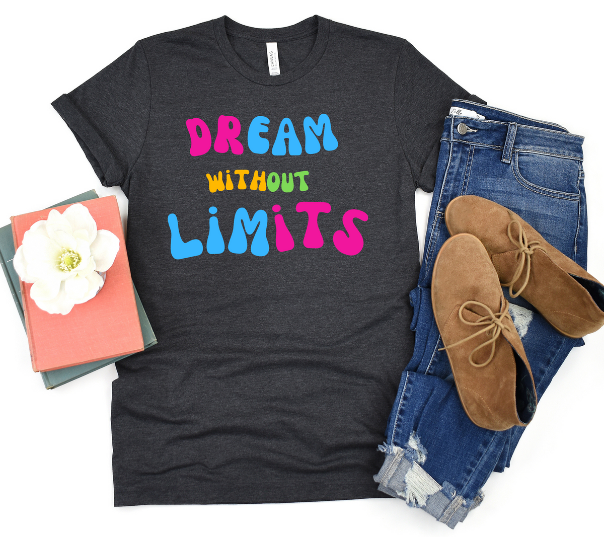 "Dream Without Limits" Motivational Tee