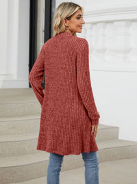 Open Front Long Sleeve Cardigan - Chic Innovations, LLC