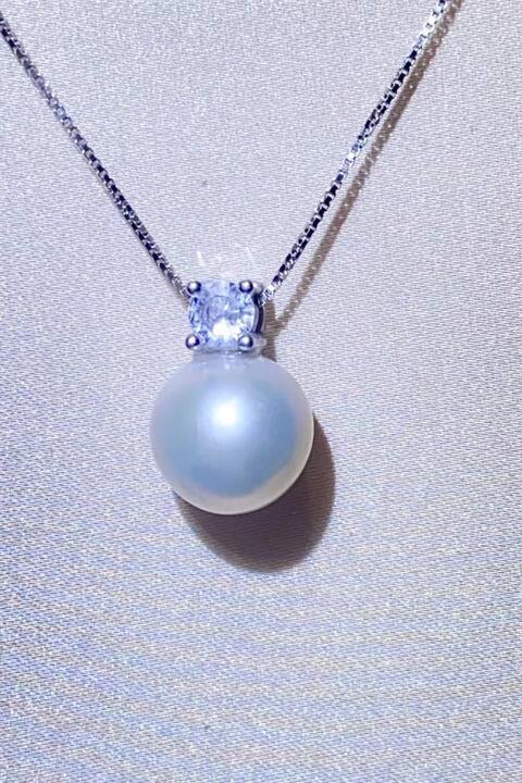 Freshwater Pearl 925 Sterling Silver Necklace - Chic Innovations, LLC