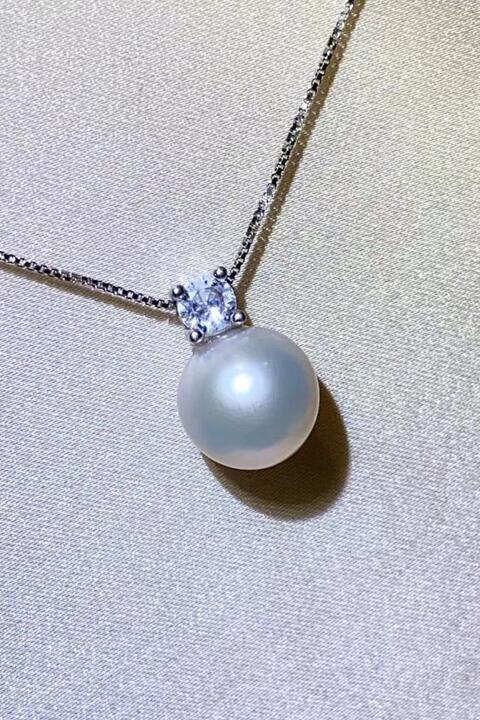 Freshwater Pearl 925 Sterling Silver Necklace - Chic Innovations, LLC