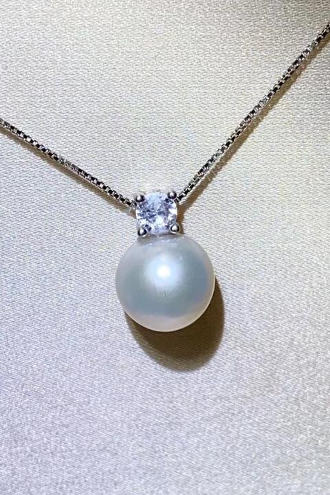 Freshwater Pearl 925 Sterling Silver Necklace - Chic Innovations, LLC